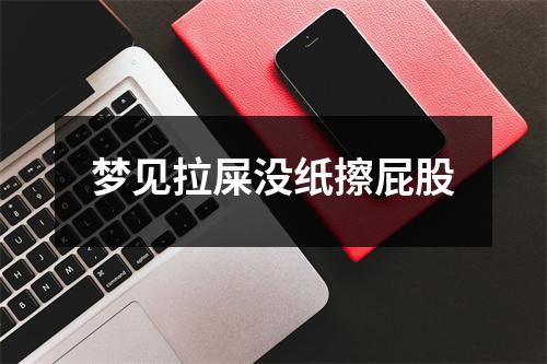 梦见拉屎没纸擦屁股