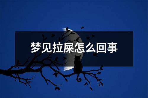 梦见拉屎怎么回事