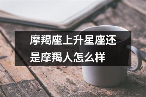 摩羯座上升星座还是摩羯人怎么样