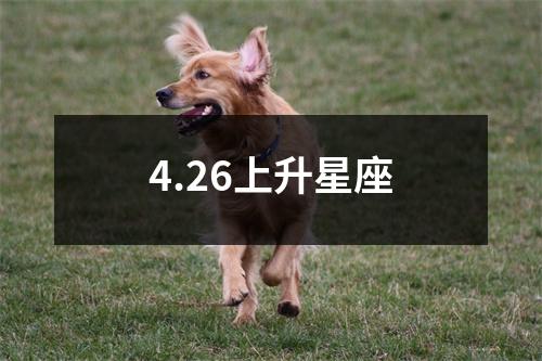 4.26上升星座