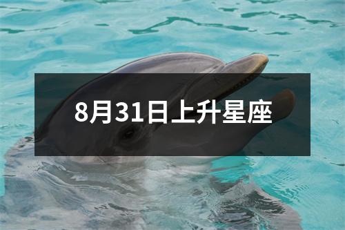 8月31日上升星座