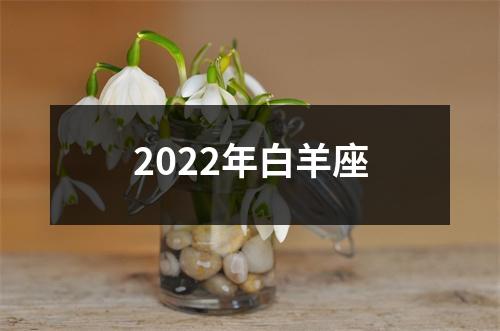 2022年白羊座