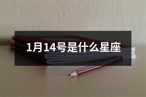 1月14号是什么星座