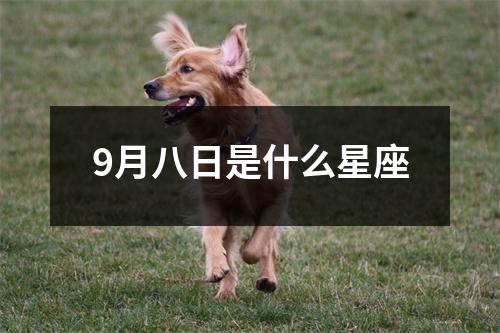 9月八日是什么星座