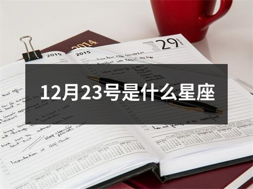 12月23号是什么星座