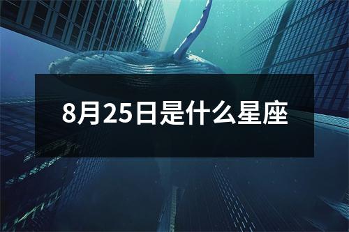 8月25日是什么星座