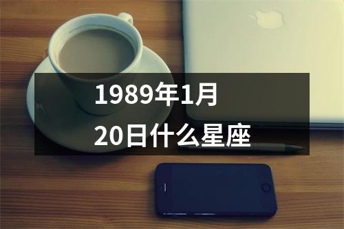 1989年1月20日什么星座