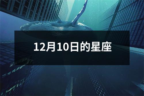 12月10日的星座