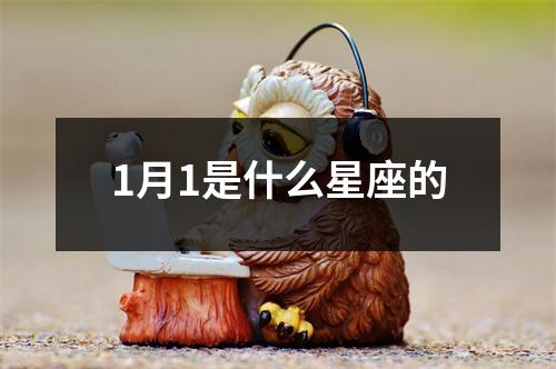 1月1是什么星座的