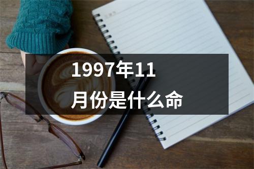 1997年11月份是什么命