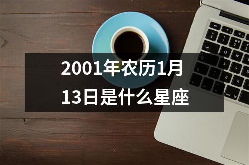 2001年农历1月13日是什么星座