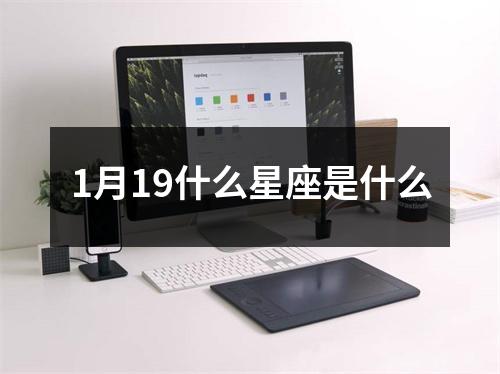 1月19什么星座是什么