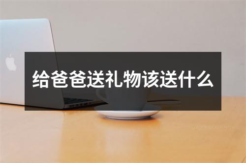 给爸爸送礼物该送什么