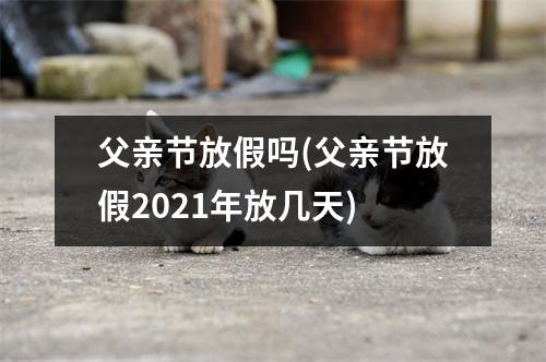 父亲节放假吗(父亲节放假2021年放几天)