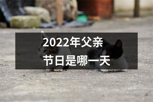 2022年父亲节日是哪一天