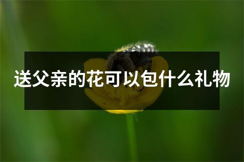 送父亲的花可以包什么礼物