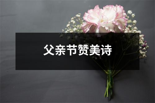 父亲节赞美诗