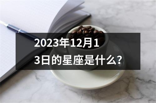 2023年12月13日的星座是什么？