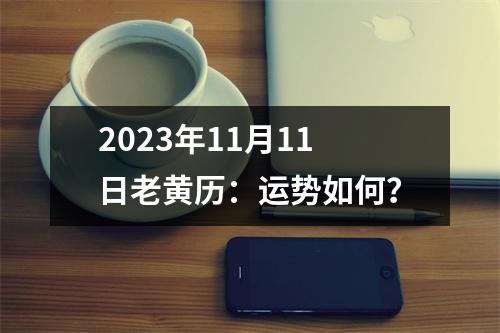 2023年11月11日老黄历：运势如何？