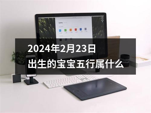 2024年2月23日出生的宝宝五行属什么