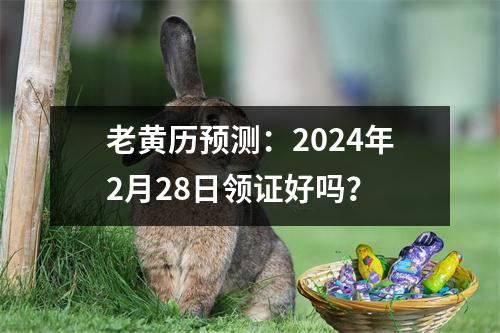 老黄历预测：2024年2月28日领证好吗？