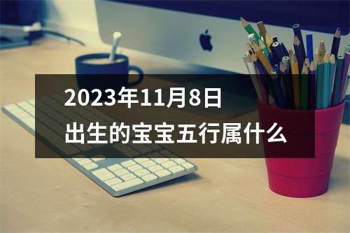 2023年11月8日出生的宝宝五行属什么