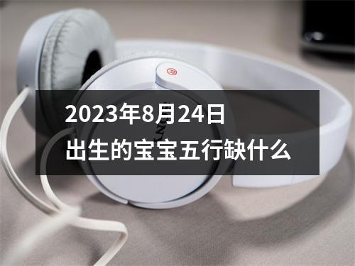 2023年8月24日出生的宝宝五行缺什么