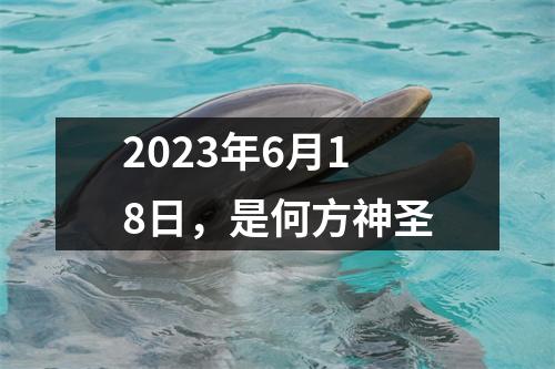 2023年6月18日，是何方神圣