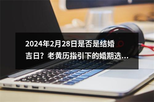 2024年2月28日是否是结婚吉日？老黄历指引下的婚期选择