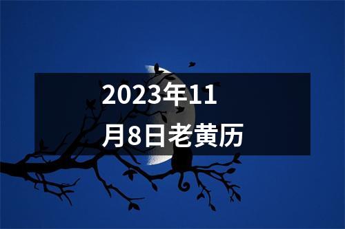 2023年11月8日老黄历