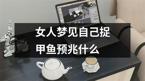 女人梦见自己捉甲鱼预兆什么