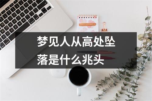 梦见人从高处坠落是什么兆头