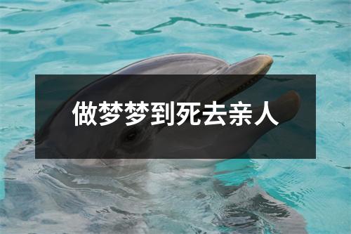 做梦梦到死去亲人