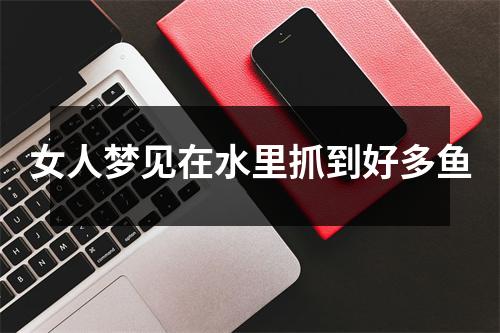 女人梦见在水里抓到好多鱼