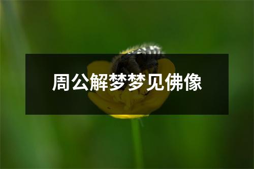 周公解梦梦见佛像