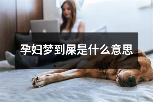 孕妇梦到屎是什么意思