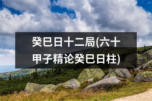 癸巳日十二局(六十甲子精论癸巳日柱)