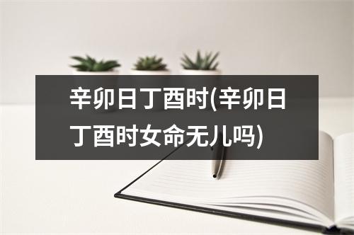 辛卯日丁酉时(辛卯日丁酉时女命无儿吗)