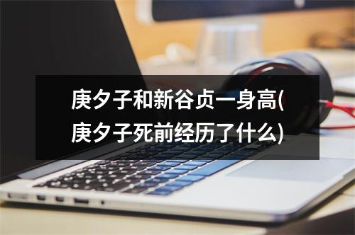 庚夕子和新谷贞一身高(庚夕子死前经历了什么)