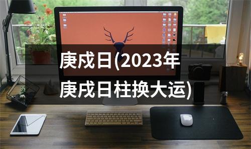 庚戍日(2023年庚戌日柱换大运)