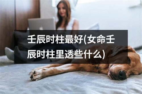 壬辰时柱好(女命壬辰时柱里透些什么)