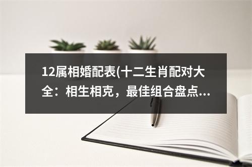 12属相婚配表(十二生肖配对大全：相生相克，佳组合盘点！)