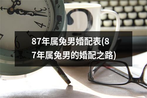 87年属兔男婚配表(87年属兔男的婚配之路)