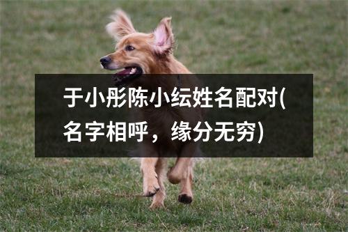 于小彤陈小纭姓名配对(名字相呼，缘分无穷)