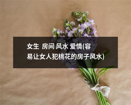 女生  房间 风水 爱情(容易让女人犯桃花的房子风水)