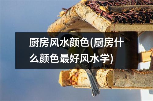 厨房风水颜色(厨房什么颜色好风水学)