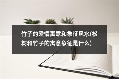 竹子的爱情寓意和象征风水(松树和竹子的寓意象征是什么)