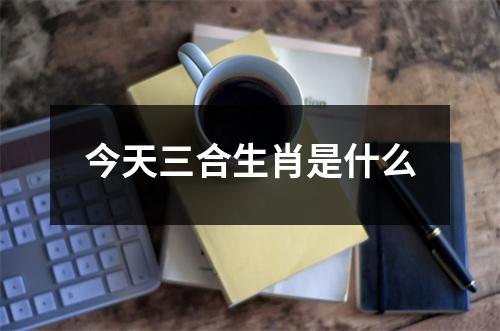 今天三合生肖是什么