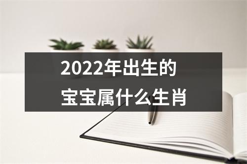 2022年出生的宝宝属什么生肖