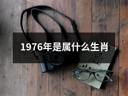 1976年是属什么生肖